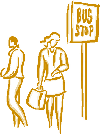 Bus Stop 450 Use a bus stop mindset when buying stocks